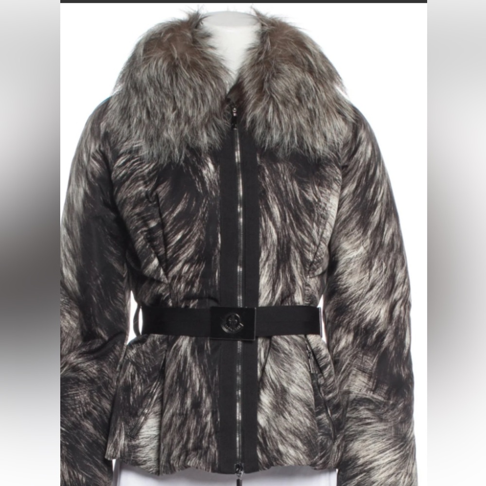 Moncler down jacket with original garment bag